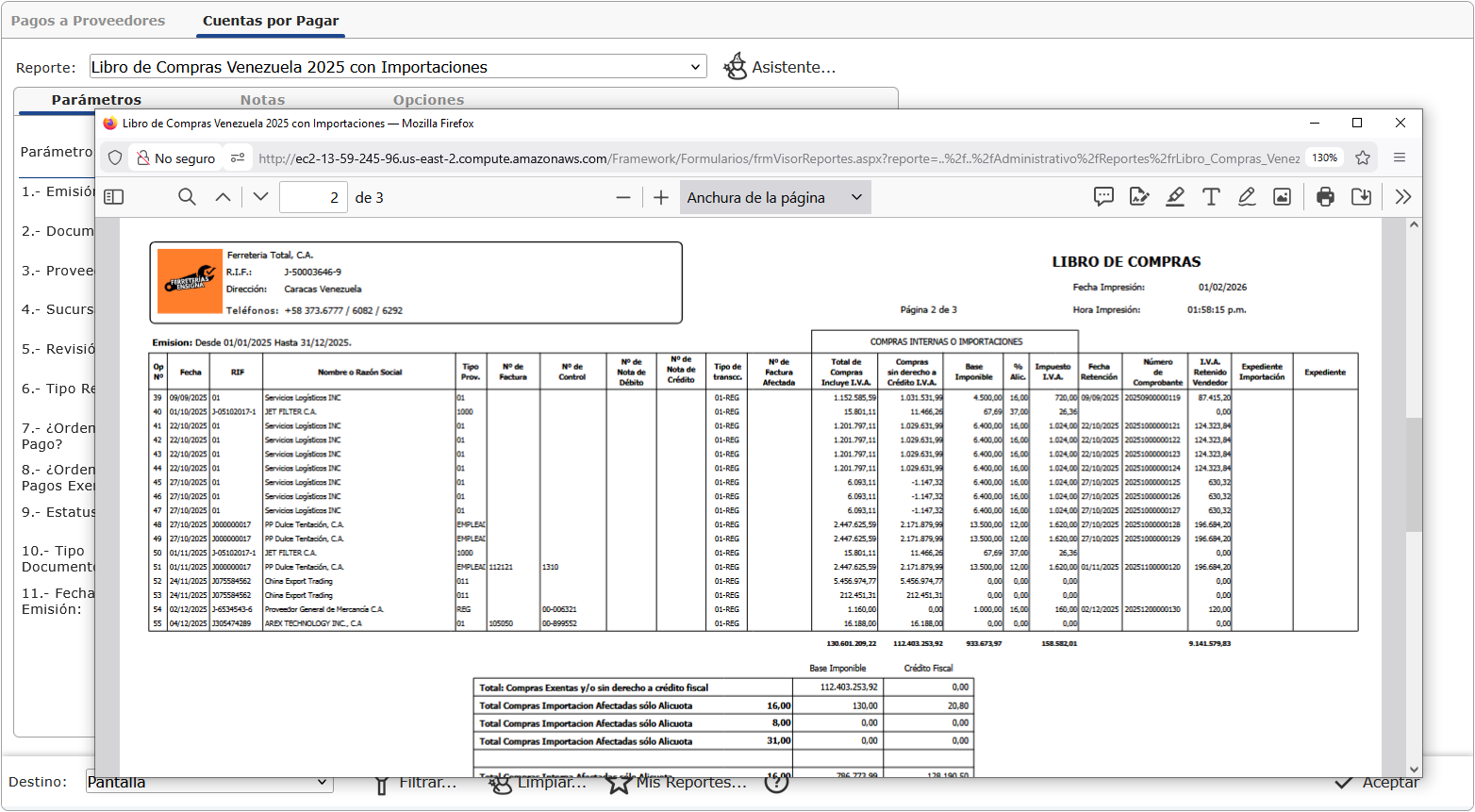 Obligaciones Fiscales